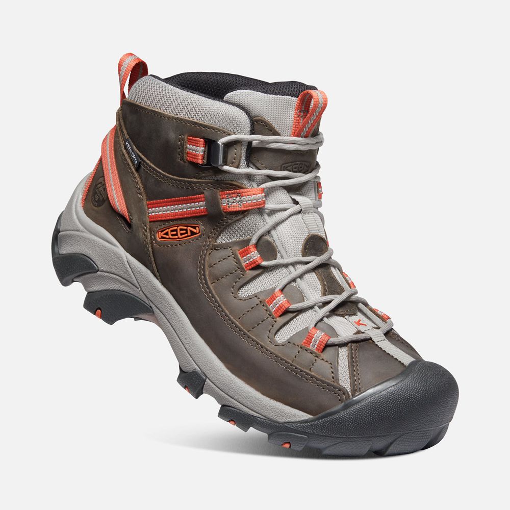 Cizme Keen Romania Barbati Maro Targhee Ii Waterproof Mid 0865-CPBNM